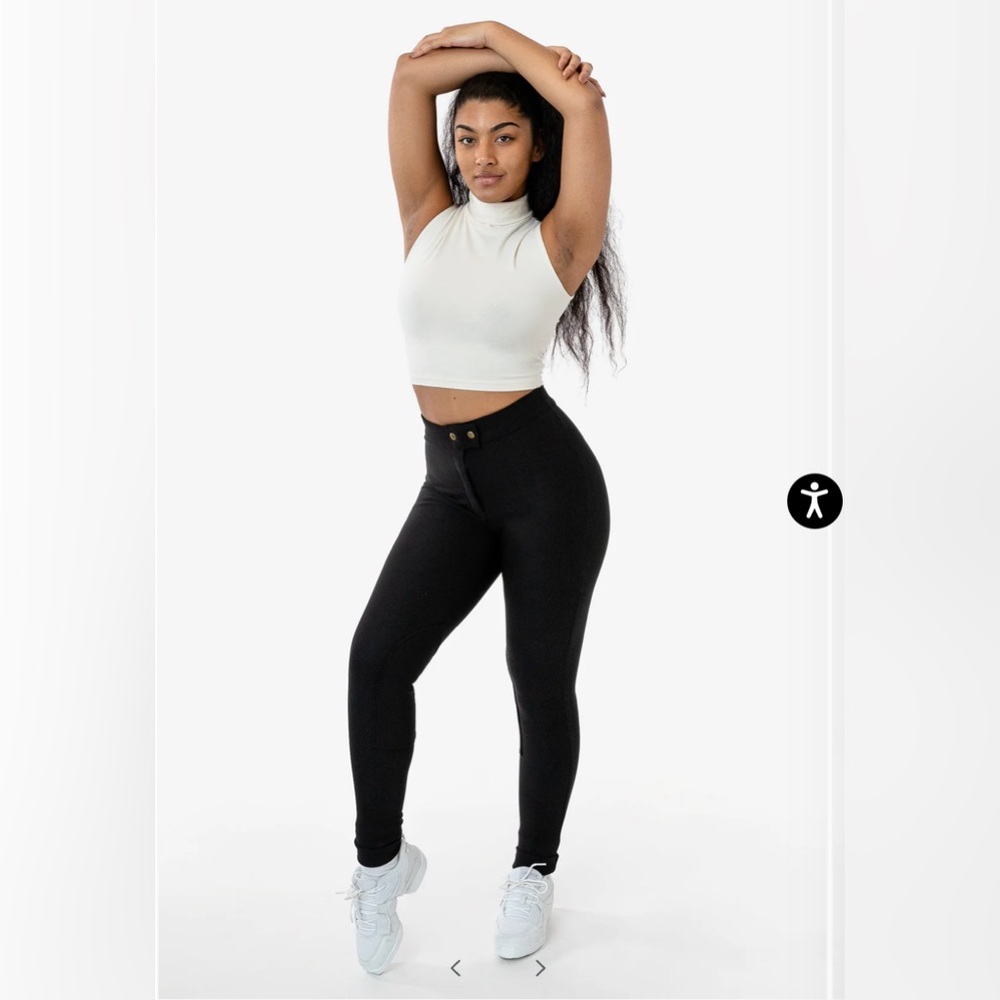 Los Angeles Apparel “The Riding Pant” in black